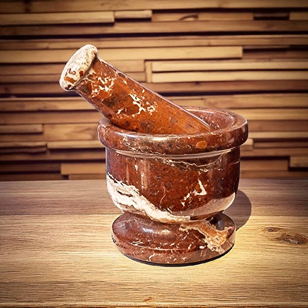 ✨️Brecciated Jasper Mortar and Pestle! NWOT!
